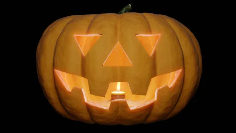 Halloween Pumpkin 01 스톡 동영상 96157315