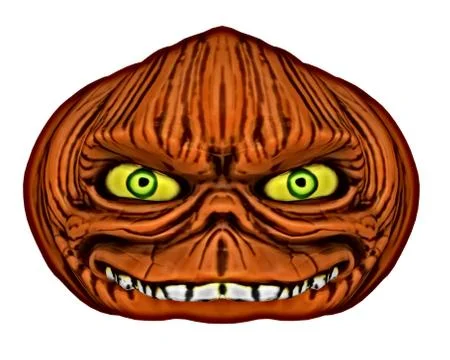 Halloween pumpkin - 3D render Stock Illustration