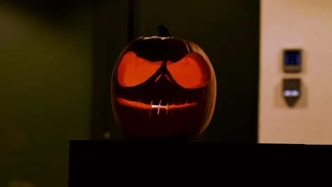 Halloween Pumpkin 4K Stock Footage 142310818