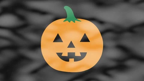 Halloween Pumpkin Animation Stock Footage 158747211