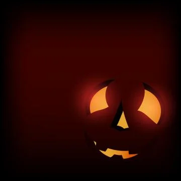 Halloween pumpkin background Stock Illustration