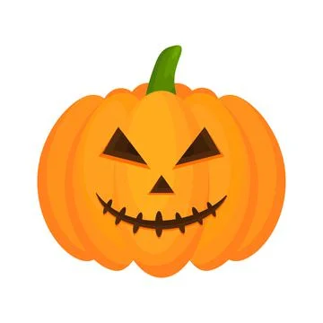 Halloween pumpkin character. Stock Illustration