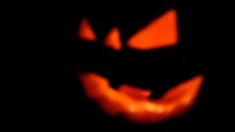 Halloween: Pumpkin in the dark 스톡 동영상 118850874