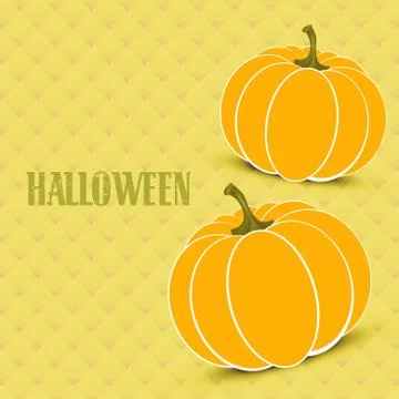 Halloween pumpkin design Stock Illustration