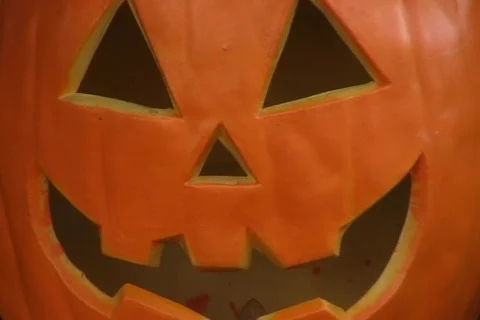 Halloween Pumpkin Stock Footage
