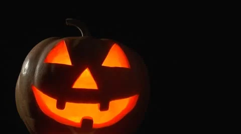 Halloween pumpkin Video stock 8837201