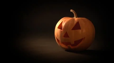 Halloween pumpkin Video stock 8837310