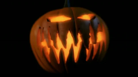Halloween pumpkin Stock Footage 11818594