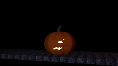 Halloween pumpkin Stock Footage 78774688