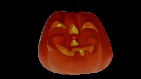 Halloween pumpkin Stock Footage 79501459
