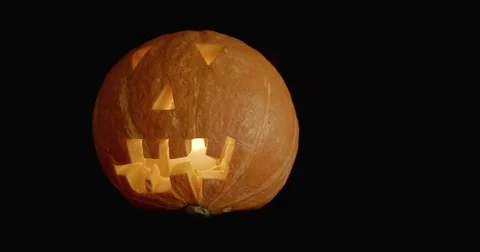 Halloween pumpkin Stock Footage 83385597