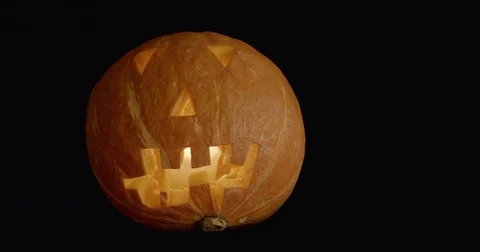 Halloween pumpkin Stock Footage 83385611