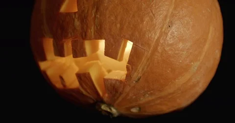 Halloween pumpkin Stock Footage 83436227