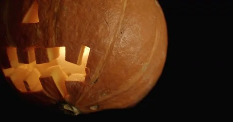 Halloween pumpkin Stock Footage 83436346