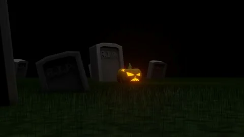 Halloween Pumpkin Stock Footage 136801674