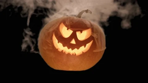 Halloween Pumpkin Stock Footage 163901648