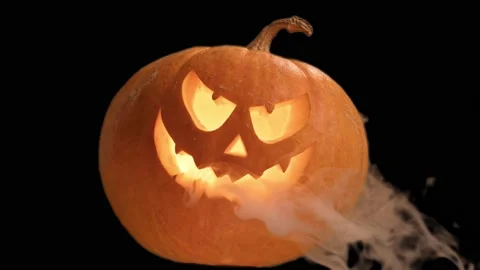 Halloween Pumpkin Vídeos de archivo 163901675