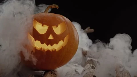 Halloween Pumpkin Vídeos de archivo 163901712
