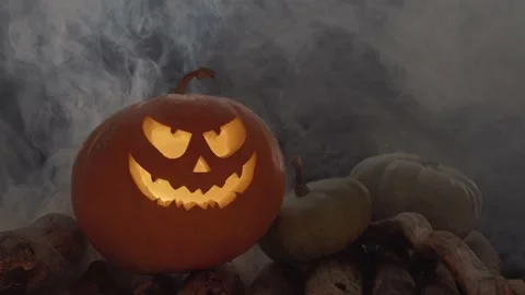 Halloween Pumpkin Stock Footage 163901772