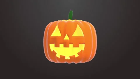 Halloween Pumpkin Good Jack Stock Footage 206373669