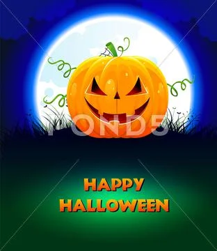 Halloween pumpkin Stock Illustration