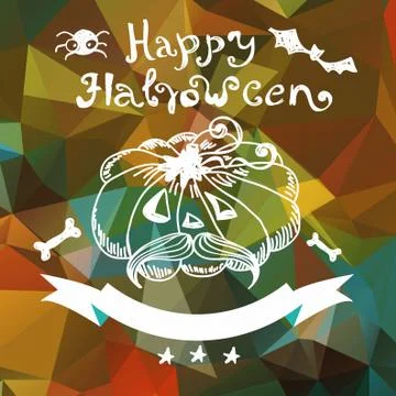 Halloween pumpkin Stock Illustration