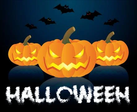Halloween pumpkin Stock Illustration