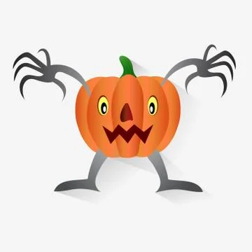 Halloween pumpkin Stock Illustration