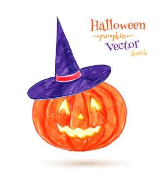 Halloween pumpkin Stock Illustration