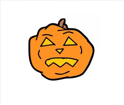 Halloween pumpkin Stock Illustration