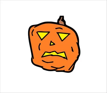 Halloween pumpkin Stock Illustration