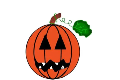 Halloween pumpkin Stock Illustration