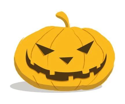 HALLOWEEN PUMPKIN Stock Illustration