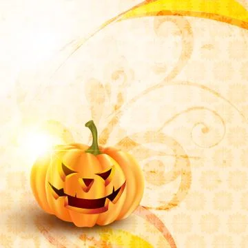 Halloween pumpkin Stock Illustration