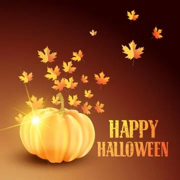 Halloween pumpkin Stock Illustration