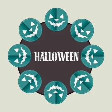 Halloween pumpkin Stock Illustration