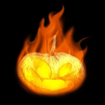 Halloween pumpkin Stock Illustration