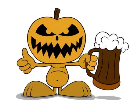 Halloween pumpkin Stock Illustration