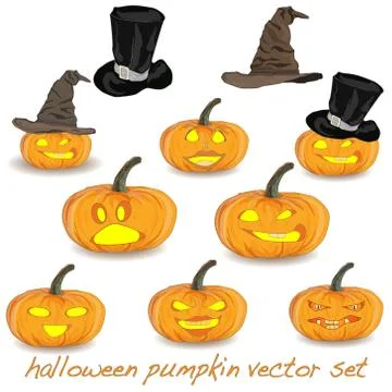 Halloween pumpkin Stock Illustration