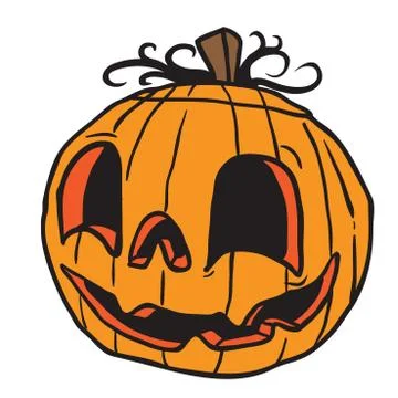 Halloween pumpkin Stock Illustration