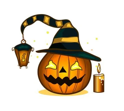Halloween pumpkin Stock Illustration