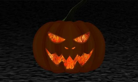 Halloween pumpkin Stock Illustration