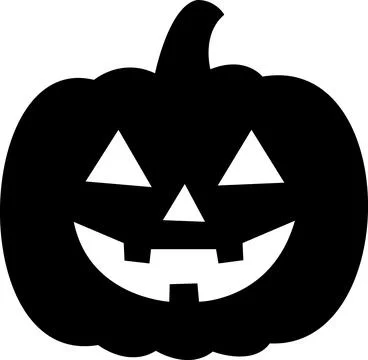 Halloween pumpkin Jack o lantern icon Stock Illustration