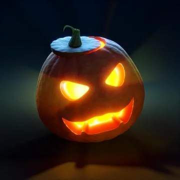 Halloween pumpkin -  jack o'lantern Stock Photos