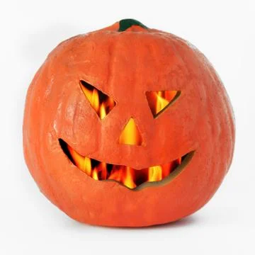 Halloween pumpkin lantern Stock Photos