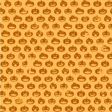 Halloween pumpkin pattern Stock Illustration