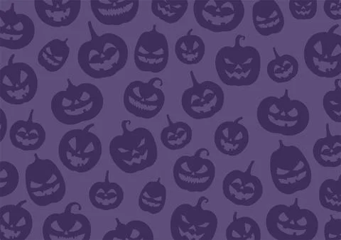 Halloween pumpkin pattern Ilustración de archivo