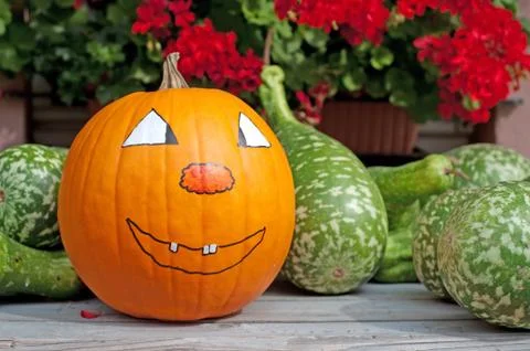 Halloween pumpkin Stock Photos