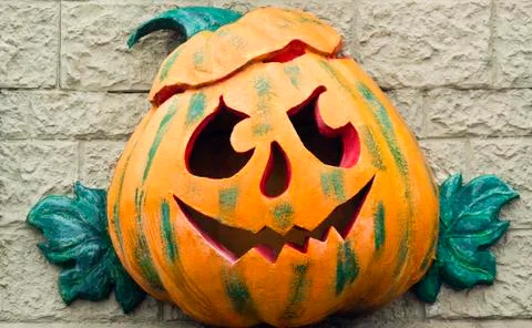 Halloween pumpkin Stock Photos