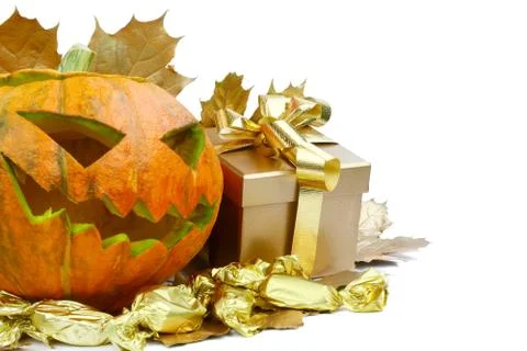 Halloween pumpkin Stock Photos
